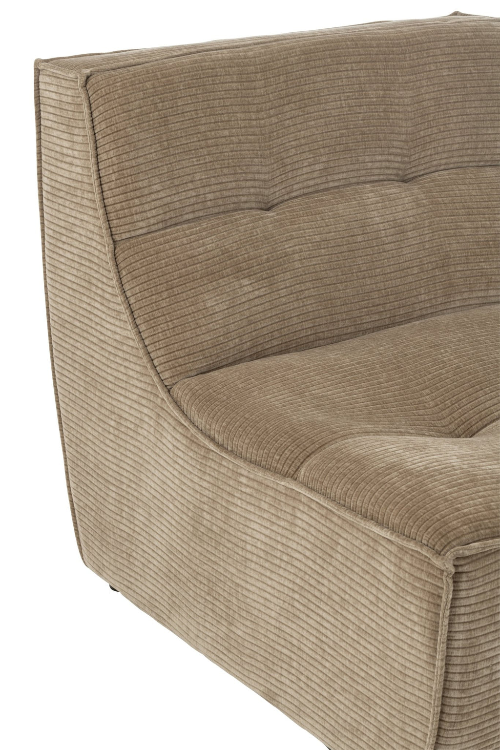 Sofa MONNO moduł taupe sztruks 98x83x83 cm J - LINE