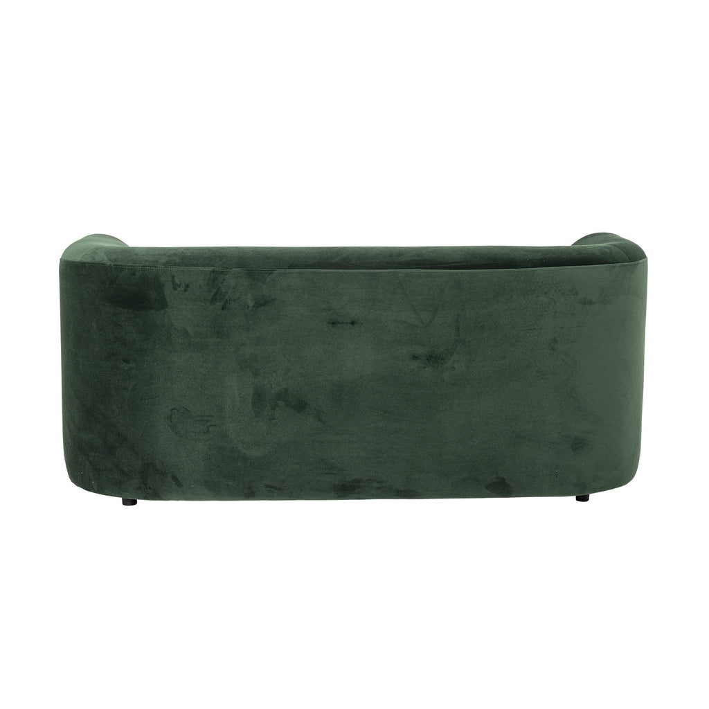 Sofa Morgan zielona poliester Bloomingville