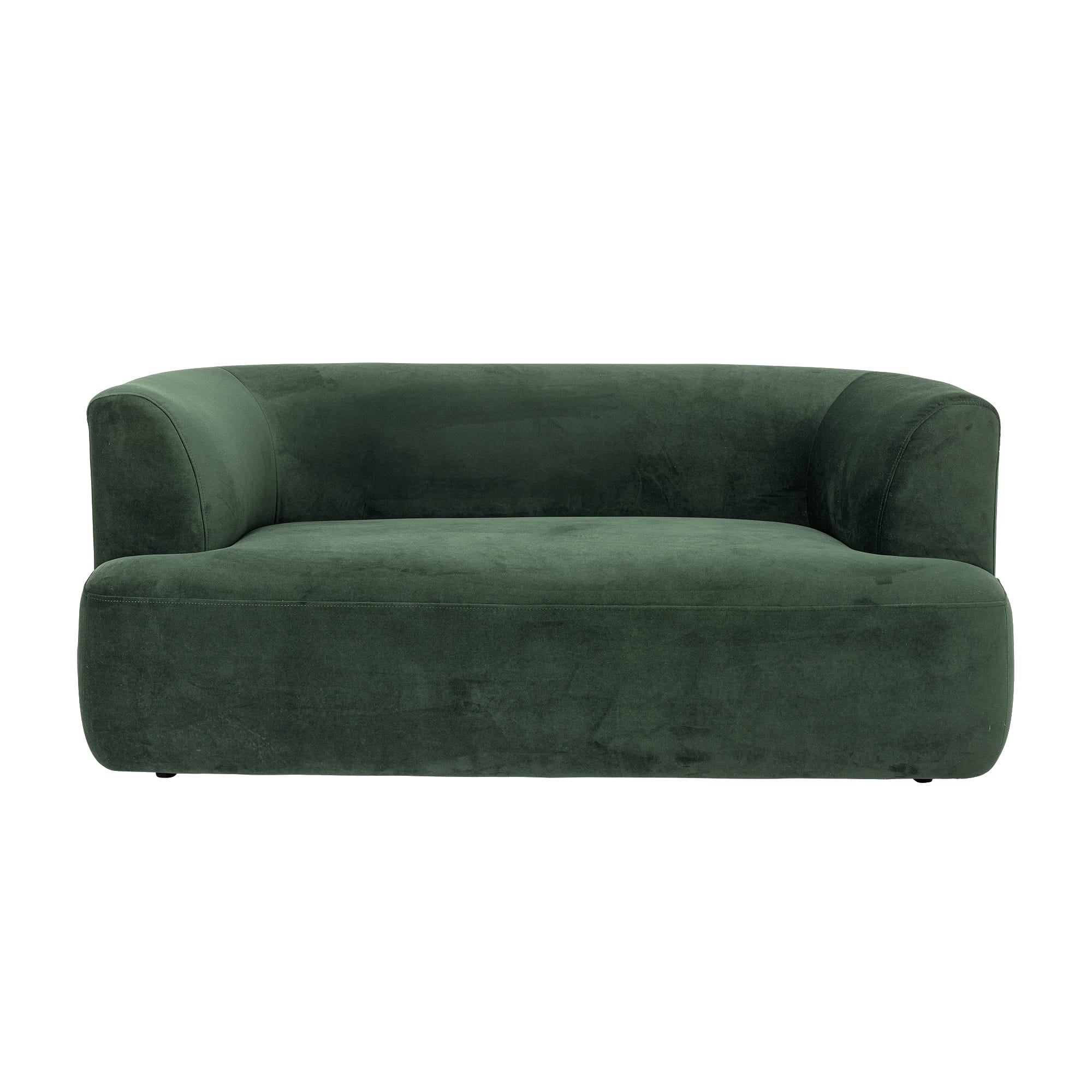 Sofa Morgan zielona poliester Bloomingville