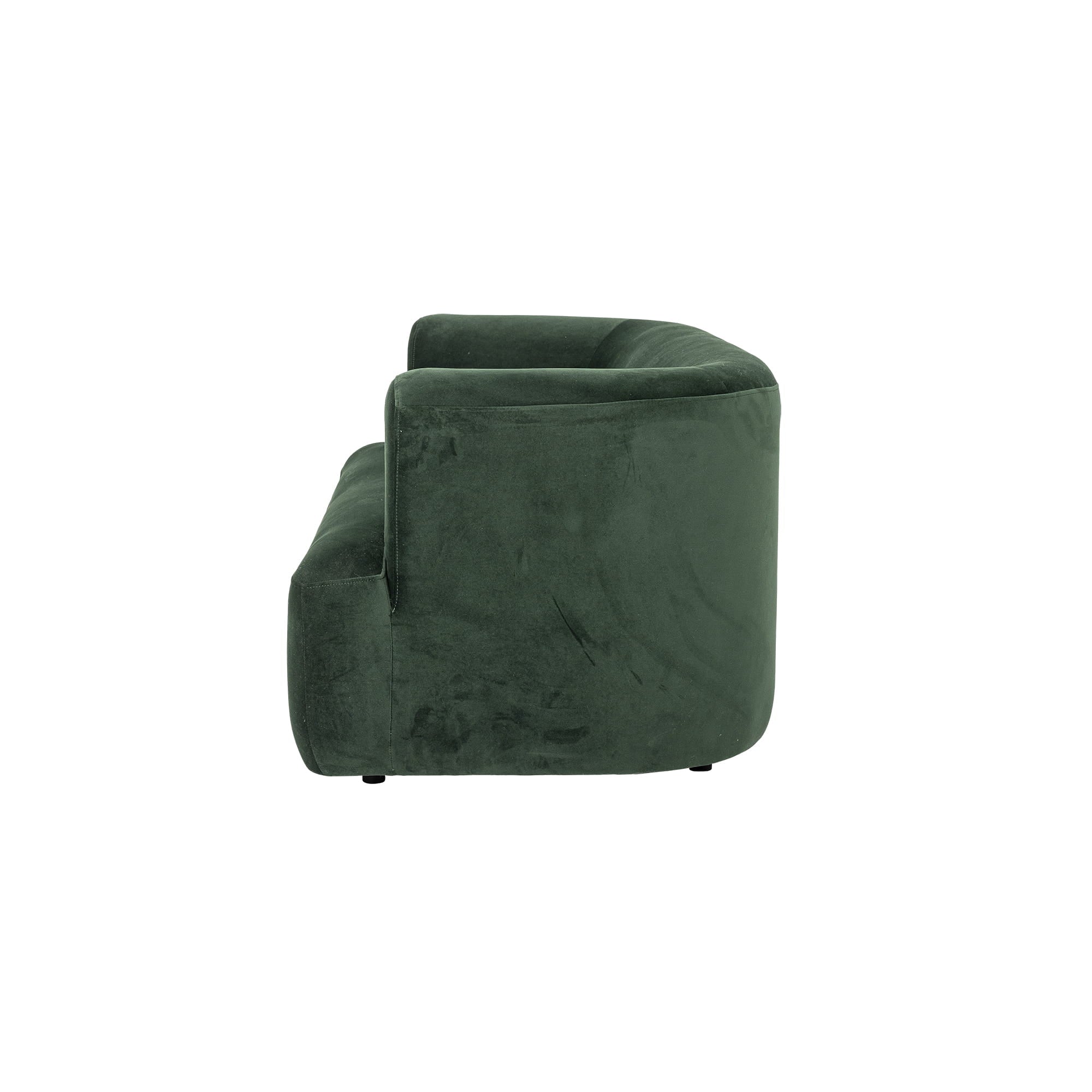 Sofa Morgan zielona poliester Bloomingville