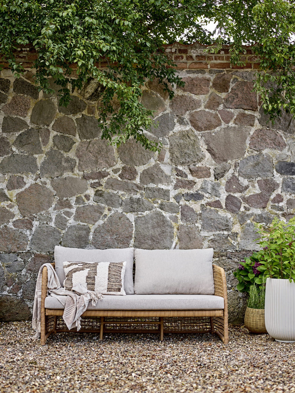 Sofa Penzano polirattan Bloomingville