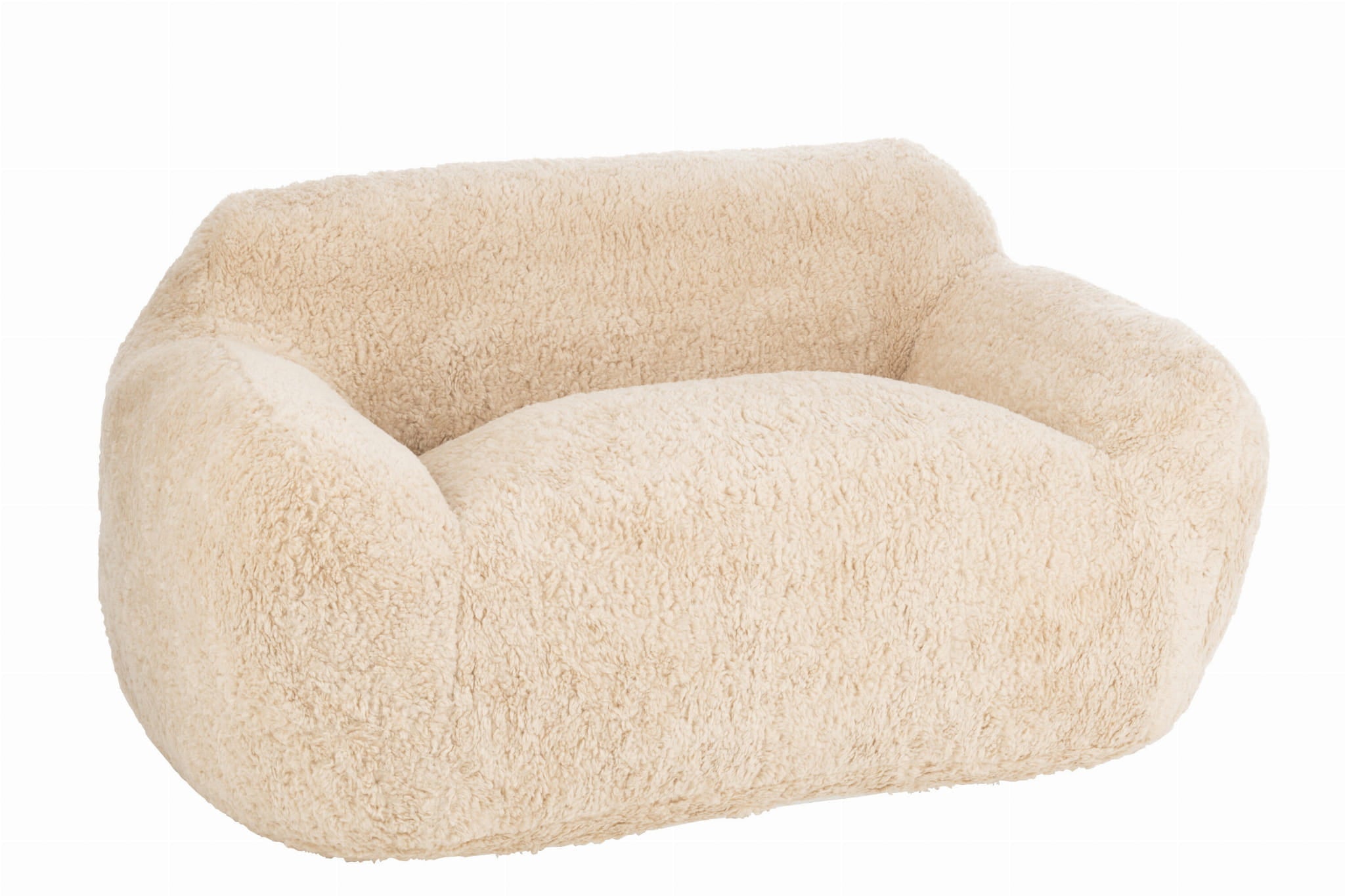 SOFA SHEARL POLIESTER KREMOWA L J - LINE