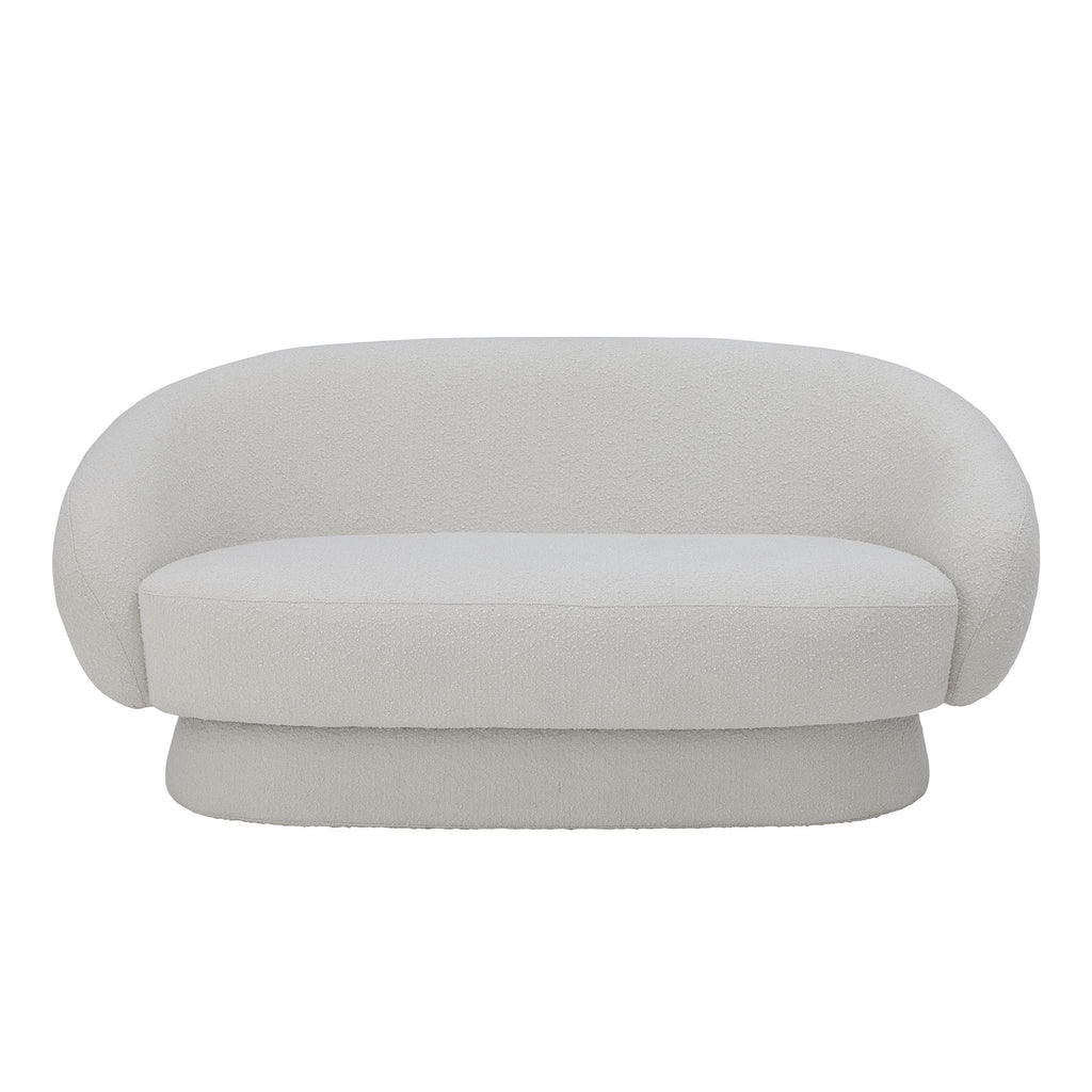 Sofa Ted biała poliester Bloomingville