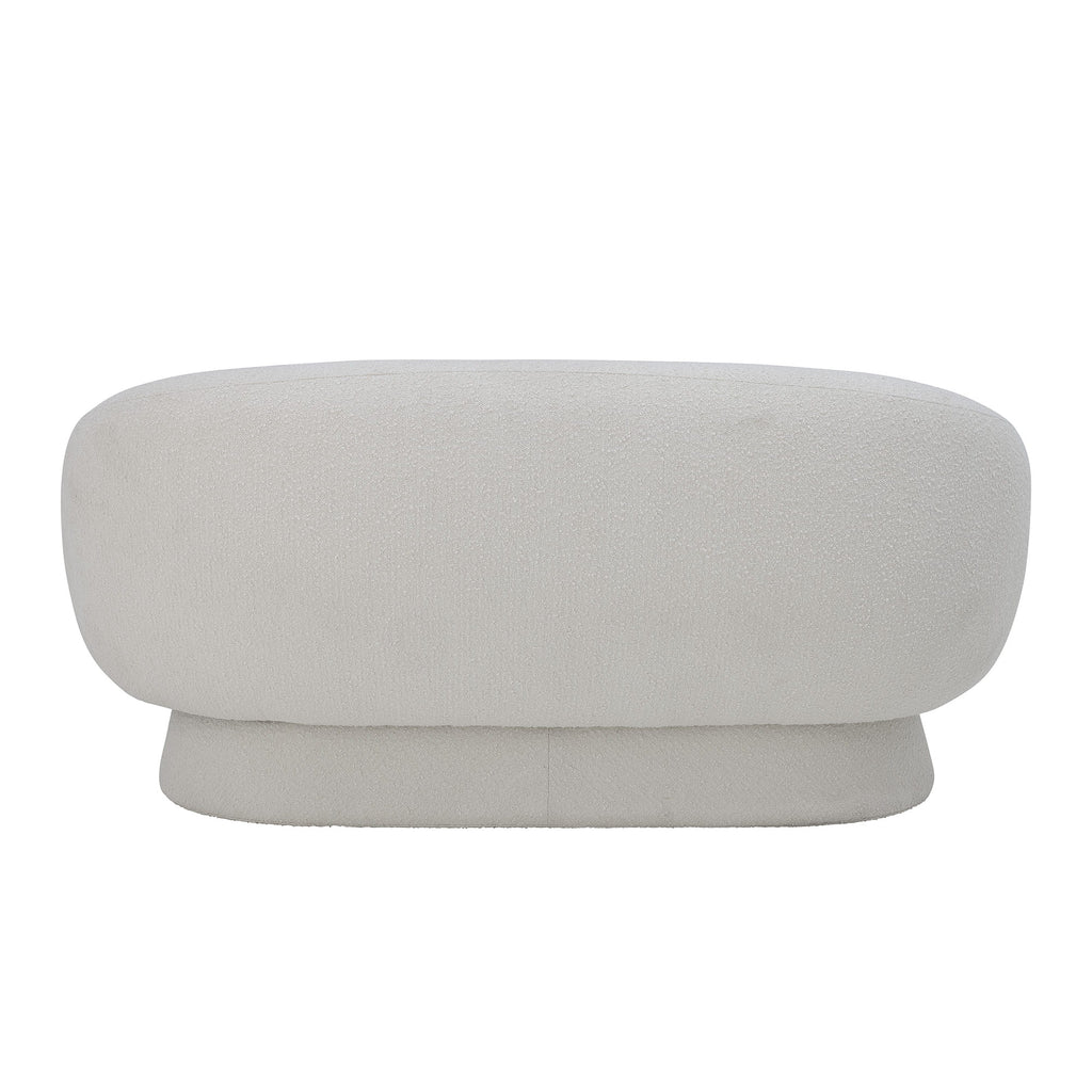 Sofa Ted biała poliester Bloomingville