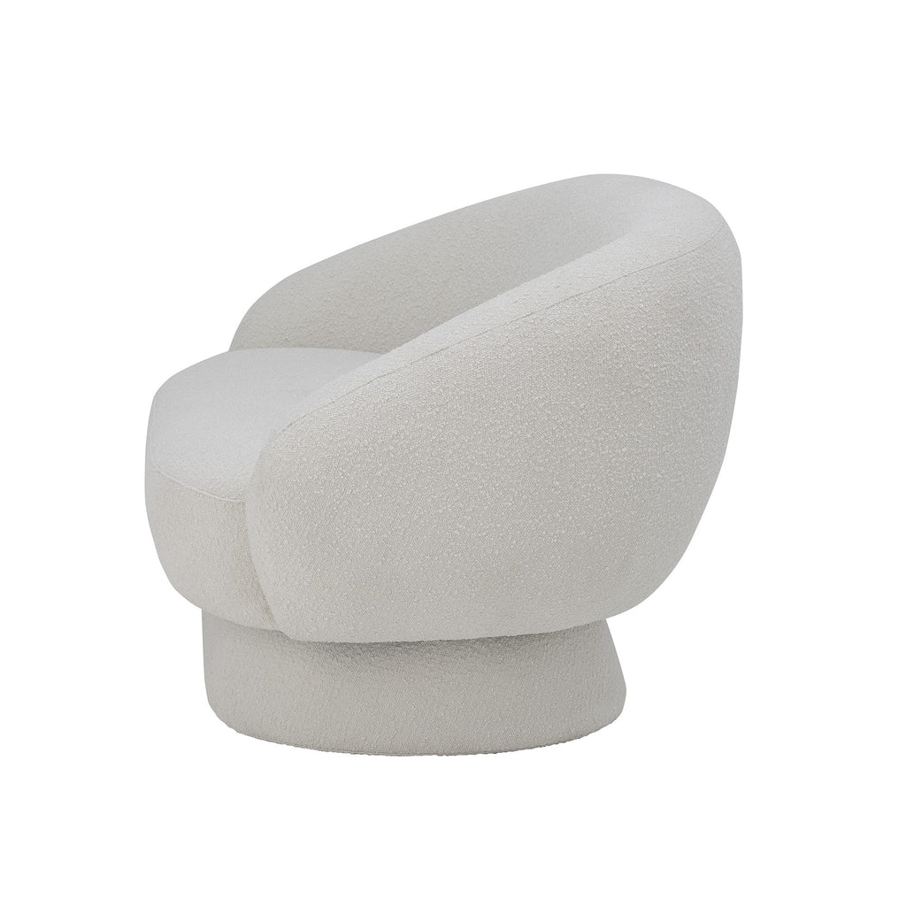 Sofa Ted biała poliester Bloomingville