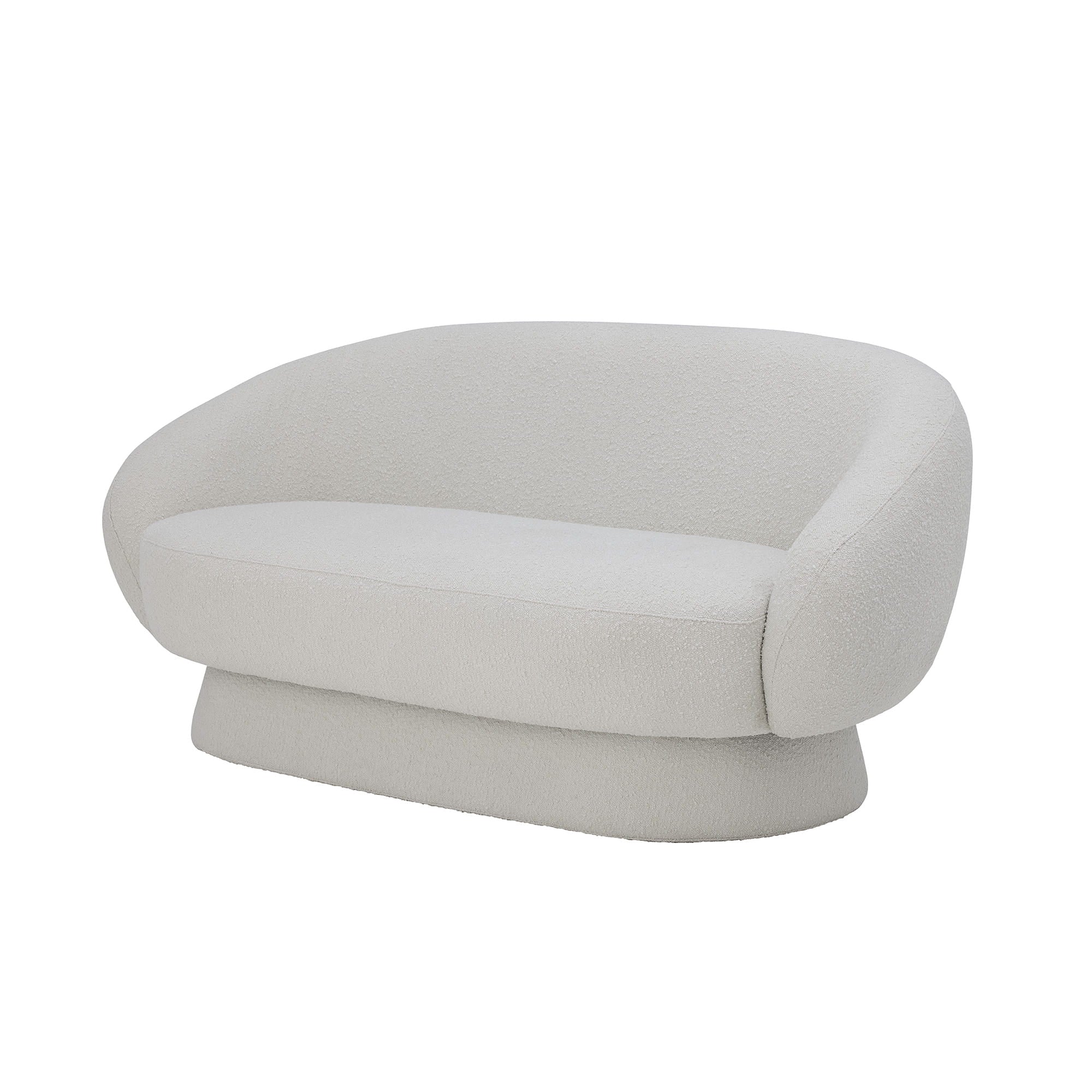 Sofa Ted biała poliester Bloomingville