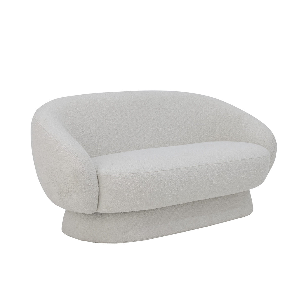Sofa Ted biała poliester Bloomingville