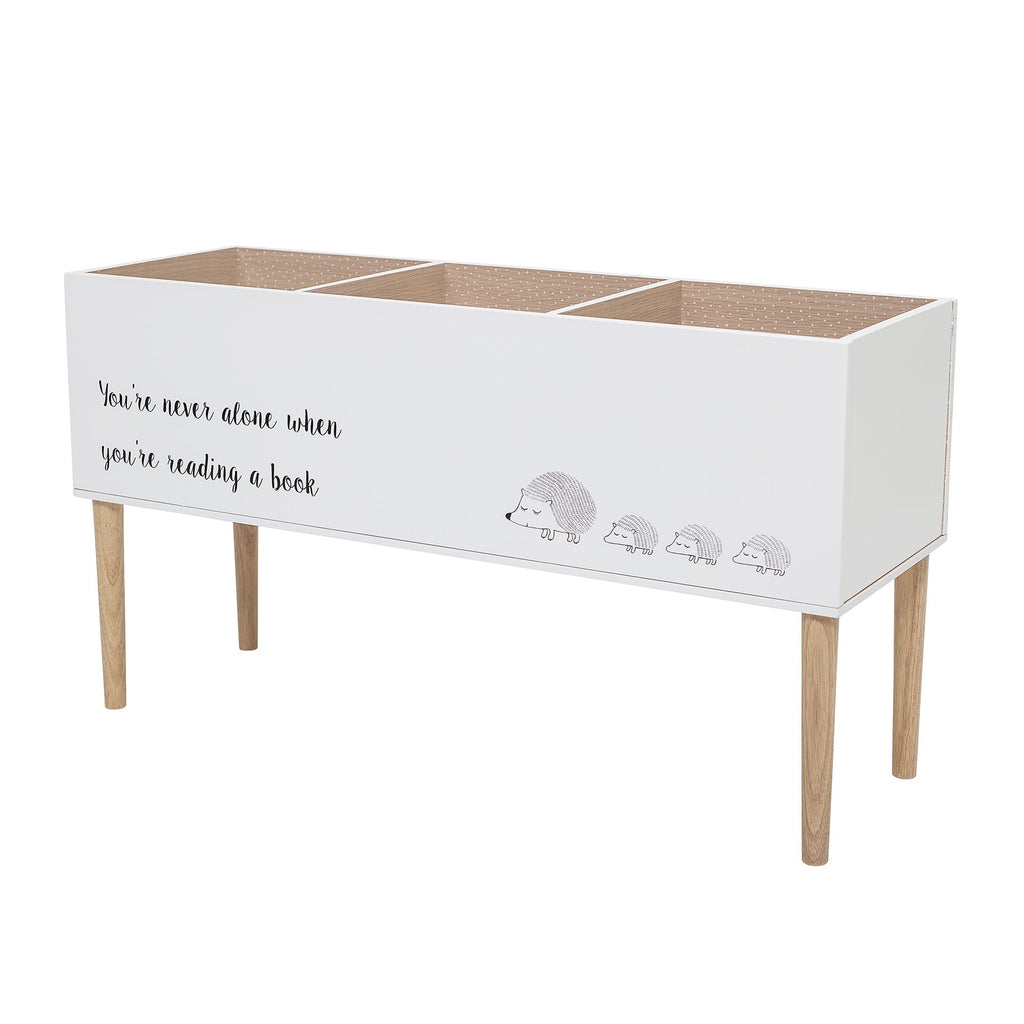 Stojak na książki Salam regał biały 90x50x30 cm Bloomingville Mini