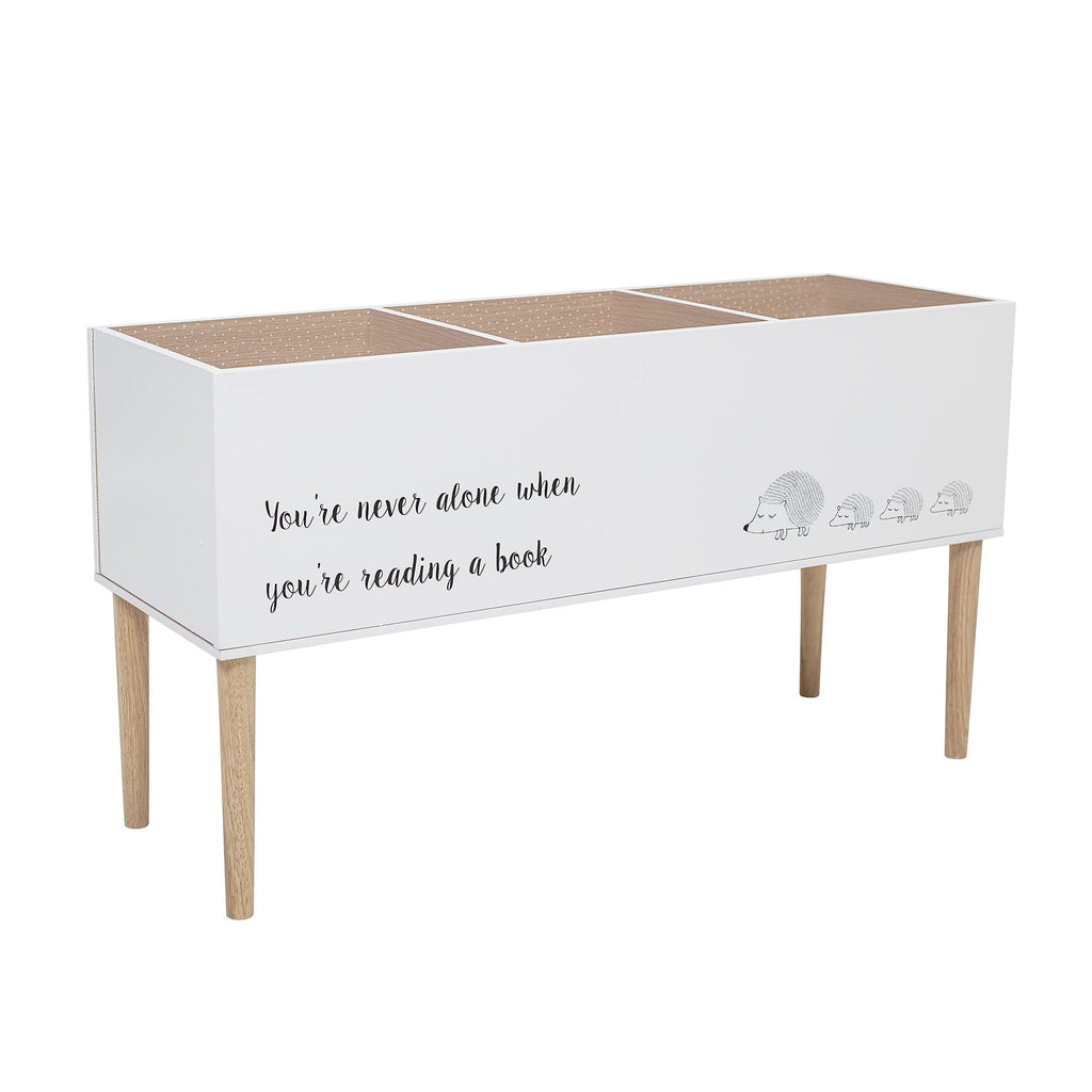 Stojak na książki Salam regał biały 90x50x30 cm Bloomingville Mini