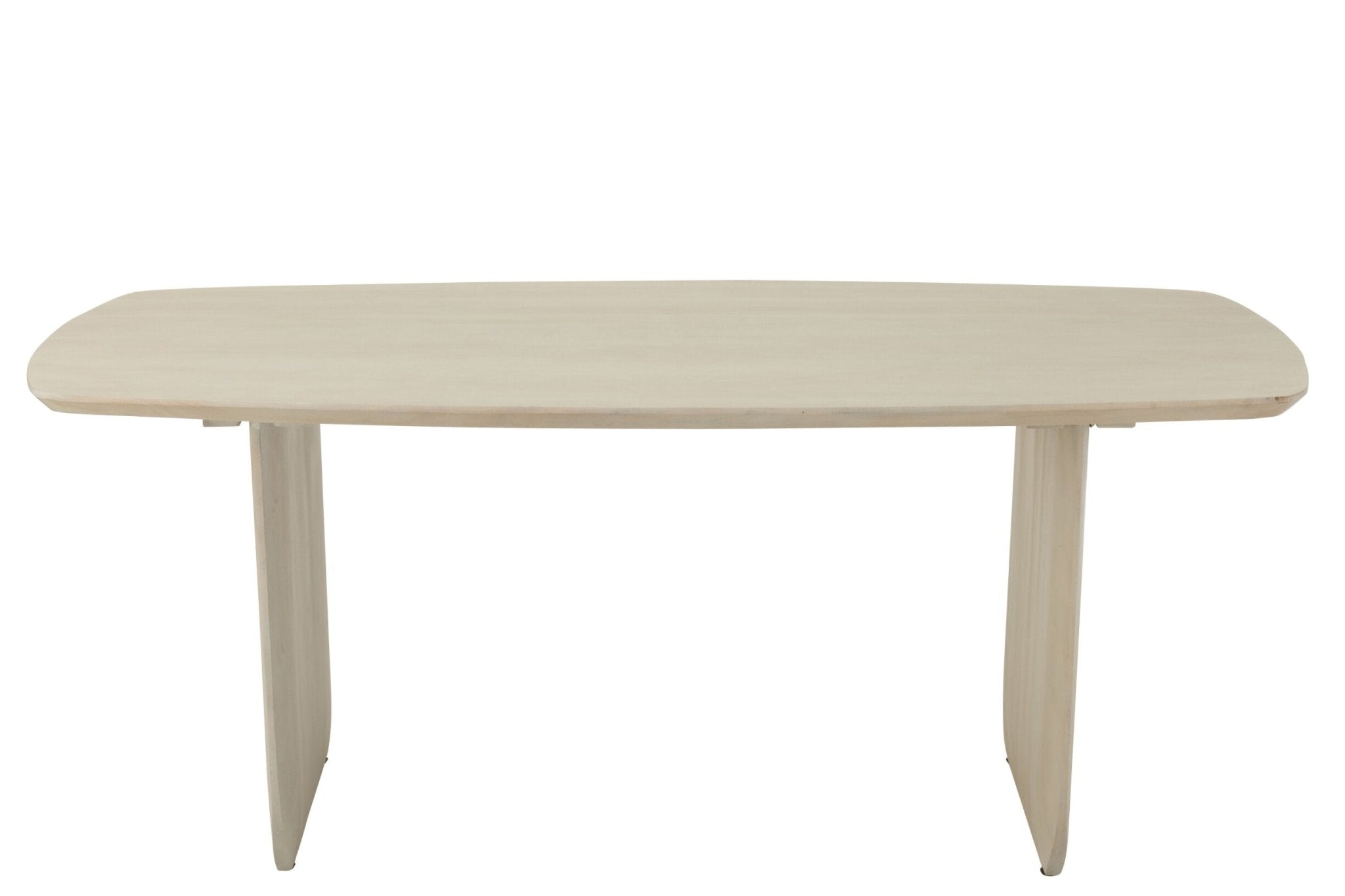 Stół do jadalni ACACIA z drewna akacjowego 190 cm bielony J-LINE