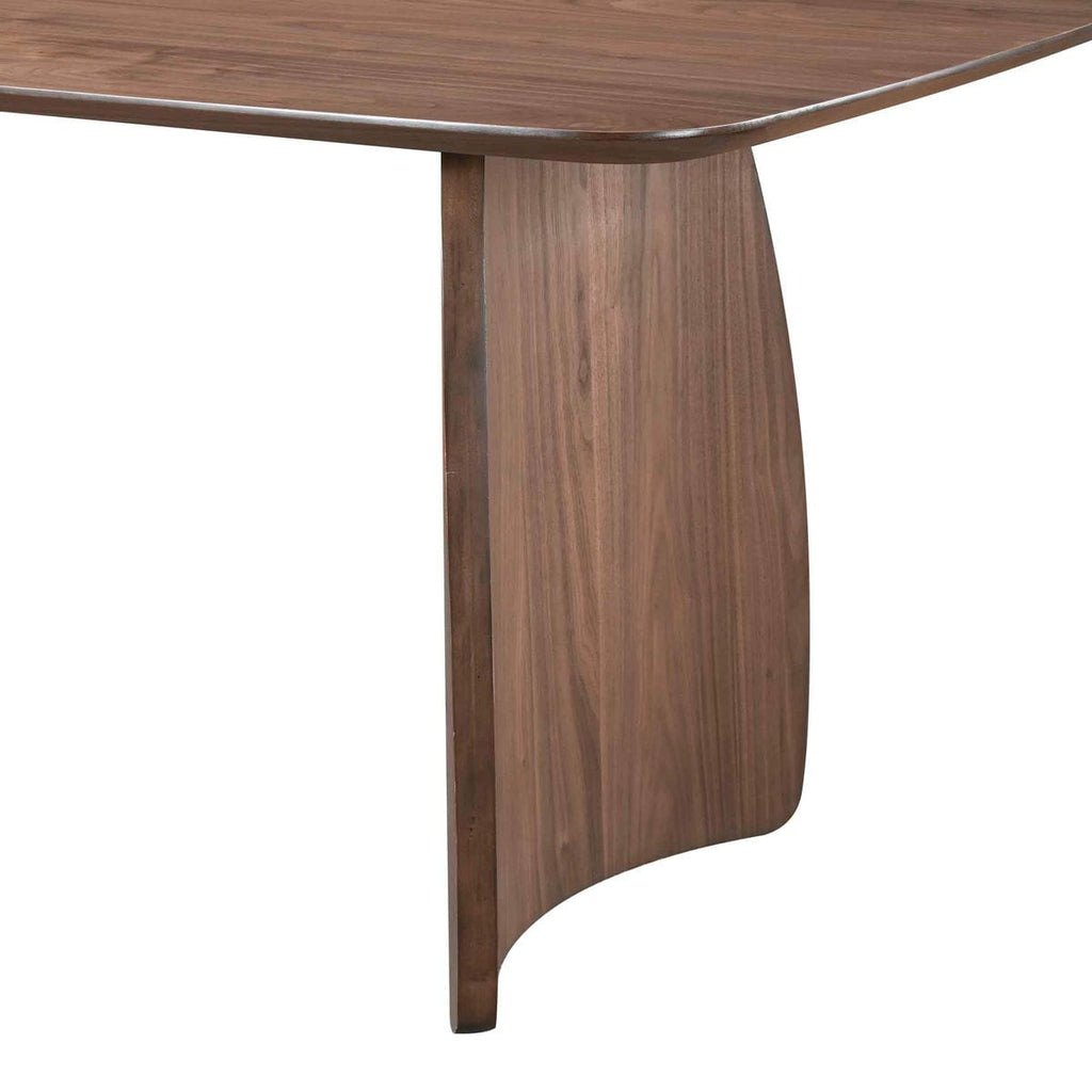 Stół do jadalni Curvi 180 cm w okleinie orzech Zago