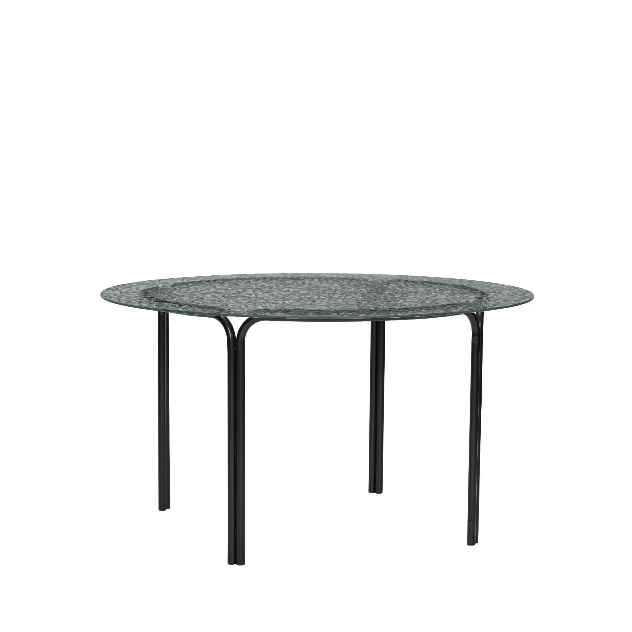Stolik kawowy Orbit czarny ø80xh45cm Hübsch