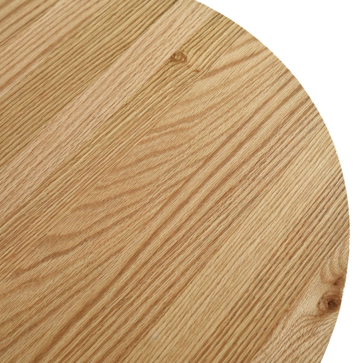 Stolik kawowy Polen ø80x35 cm fornir dębowy Zago