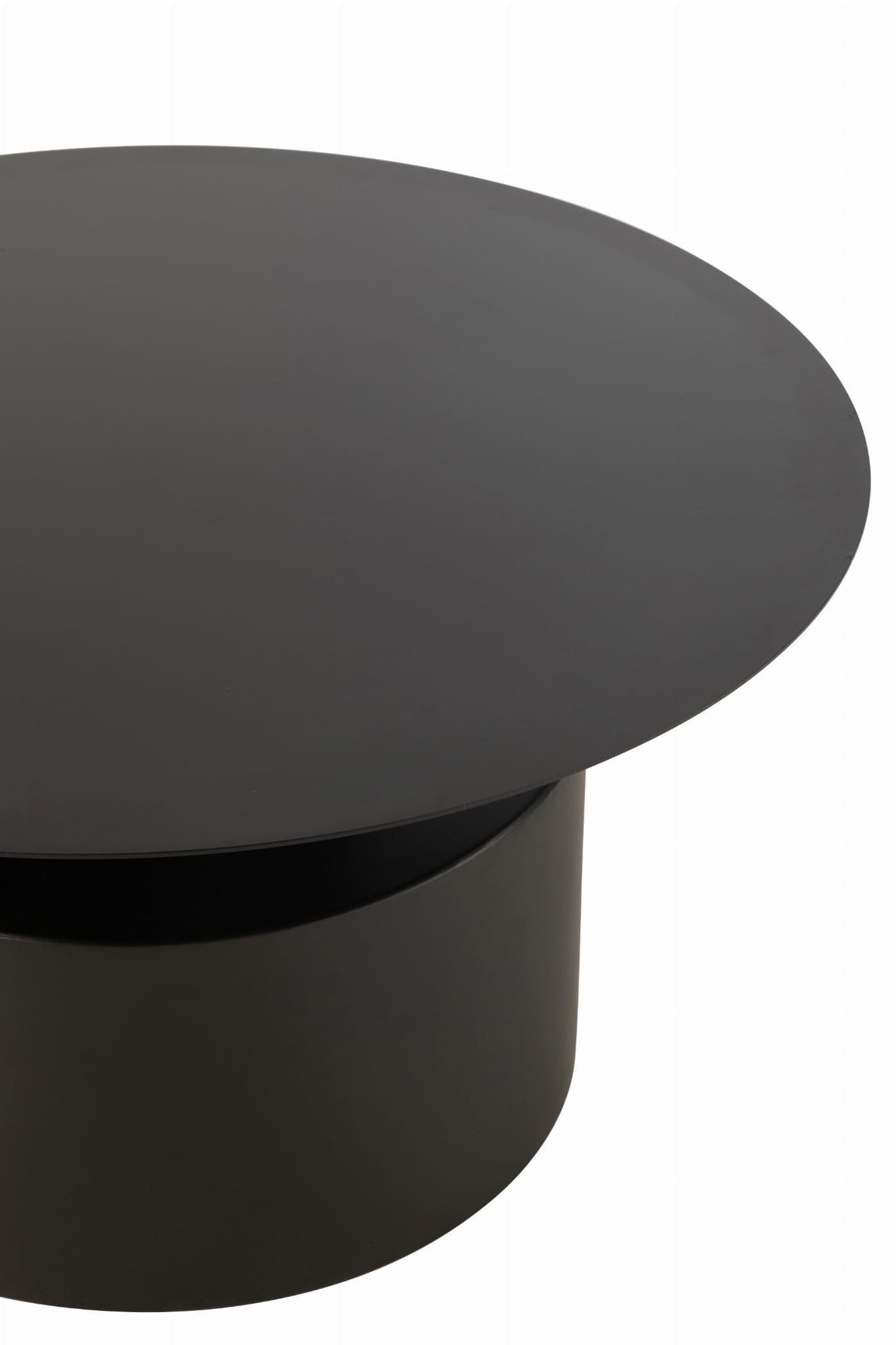 Stolik kawowy Pop metalowy ø80x41 cm J - LINE