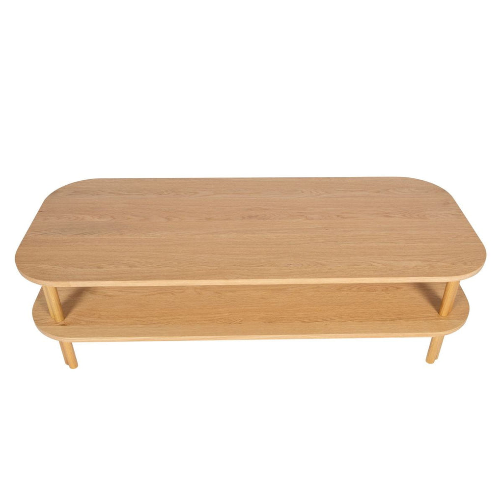 Stolik kawowy SIROCCO 130x55x40 cm dąb Zago