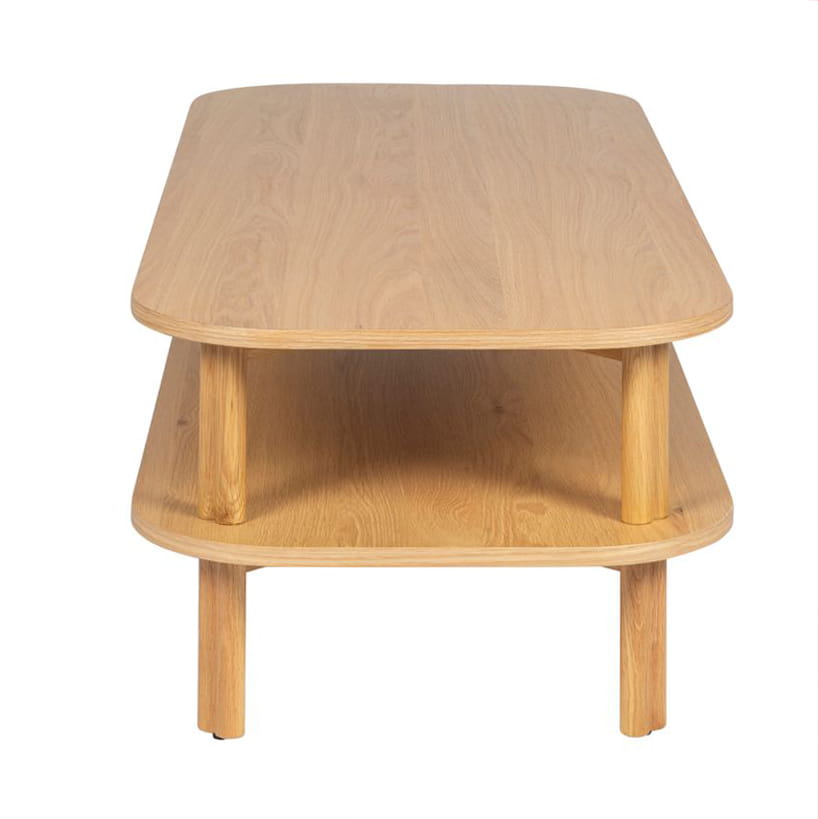 Stolik kawowy SIROCCO 130x55x40 cm dąb Zago