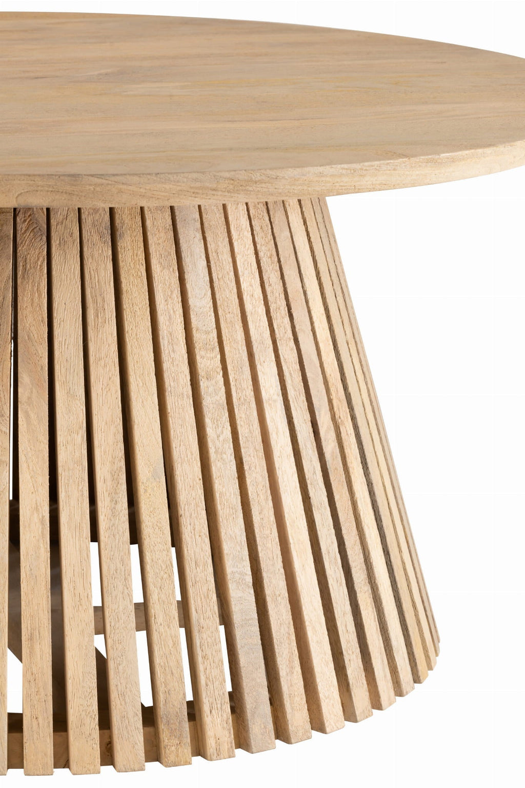 Stolik kawowy Vincent naturalny ø80x39 cm J - LINE