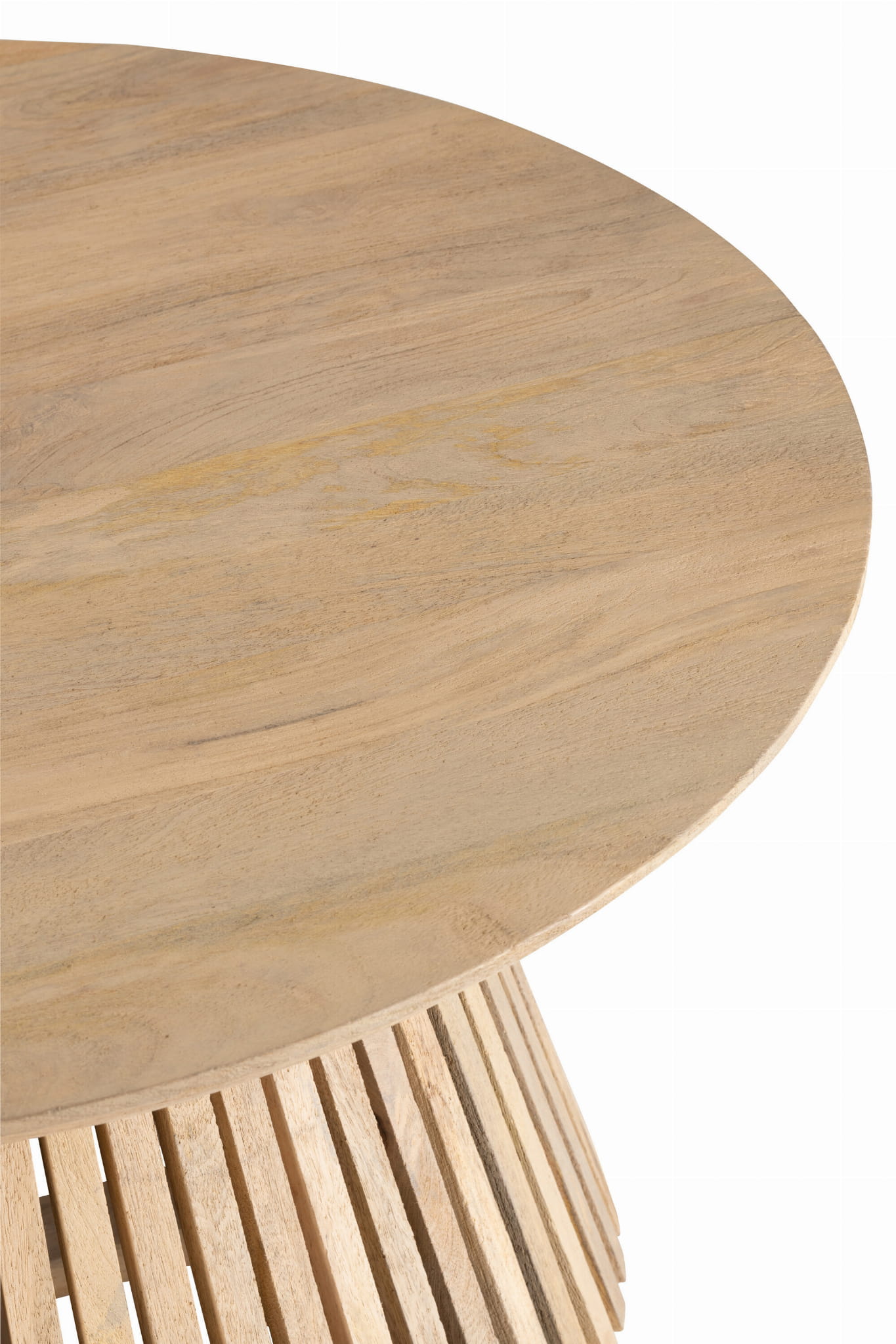 Stolik kawowy Vincent naturalny ø80x39 cm J - LINE