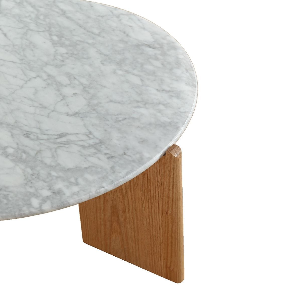 Stolik Moderna kawowy marmurowy ø80x35 cm Zago