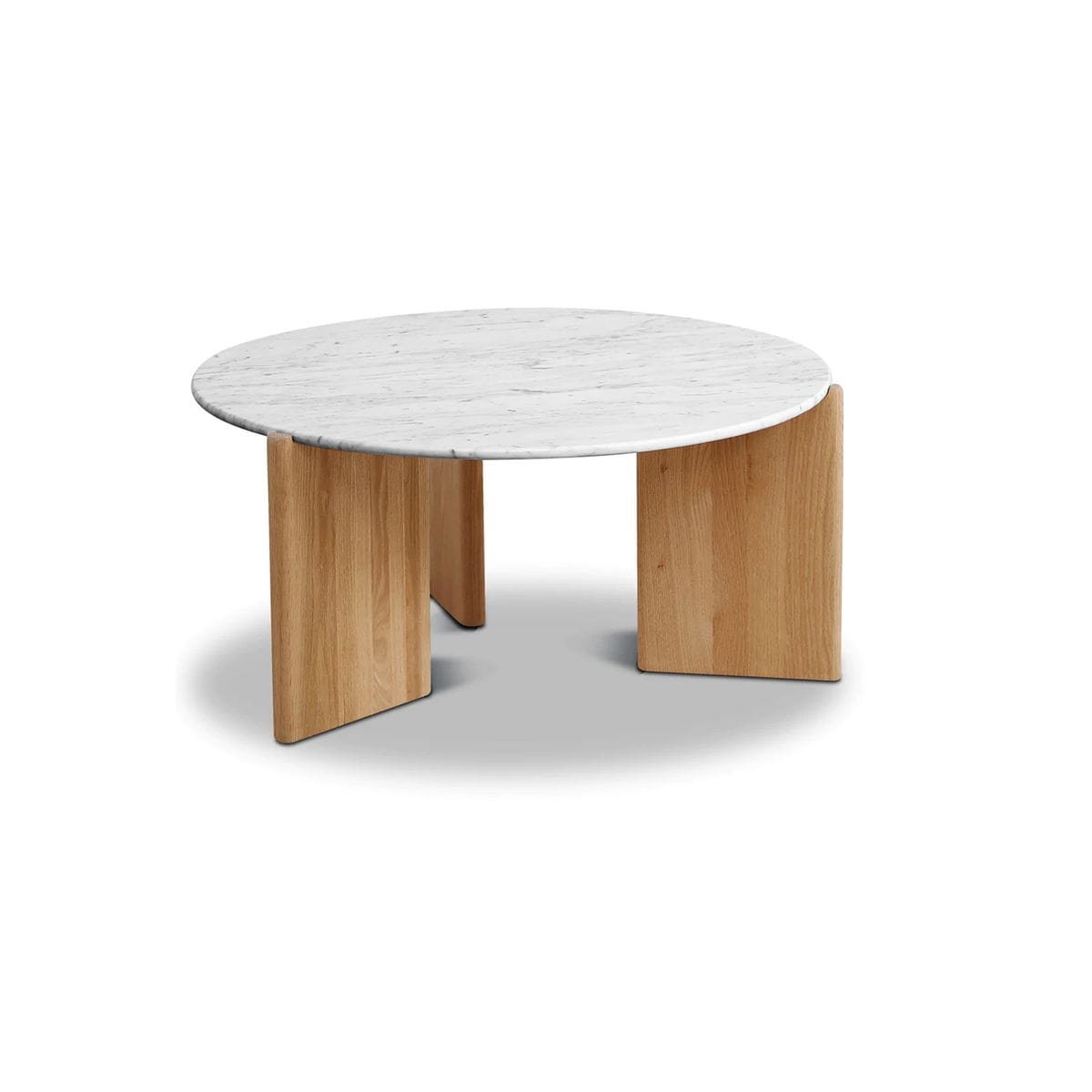 Stolik Moderna kawowy marmurowy ø80x35 cm Zago