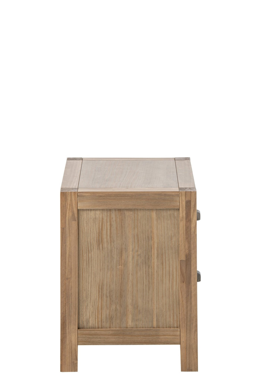Stolik nocny FARMHOUSE szuflady szafka 55x40x53 cm J - LINE