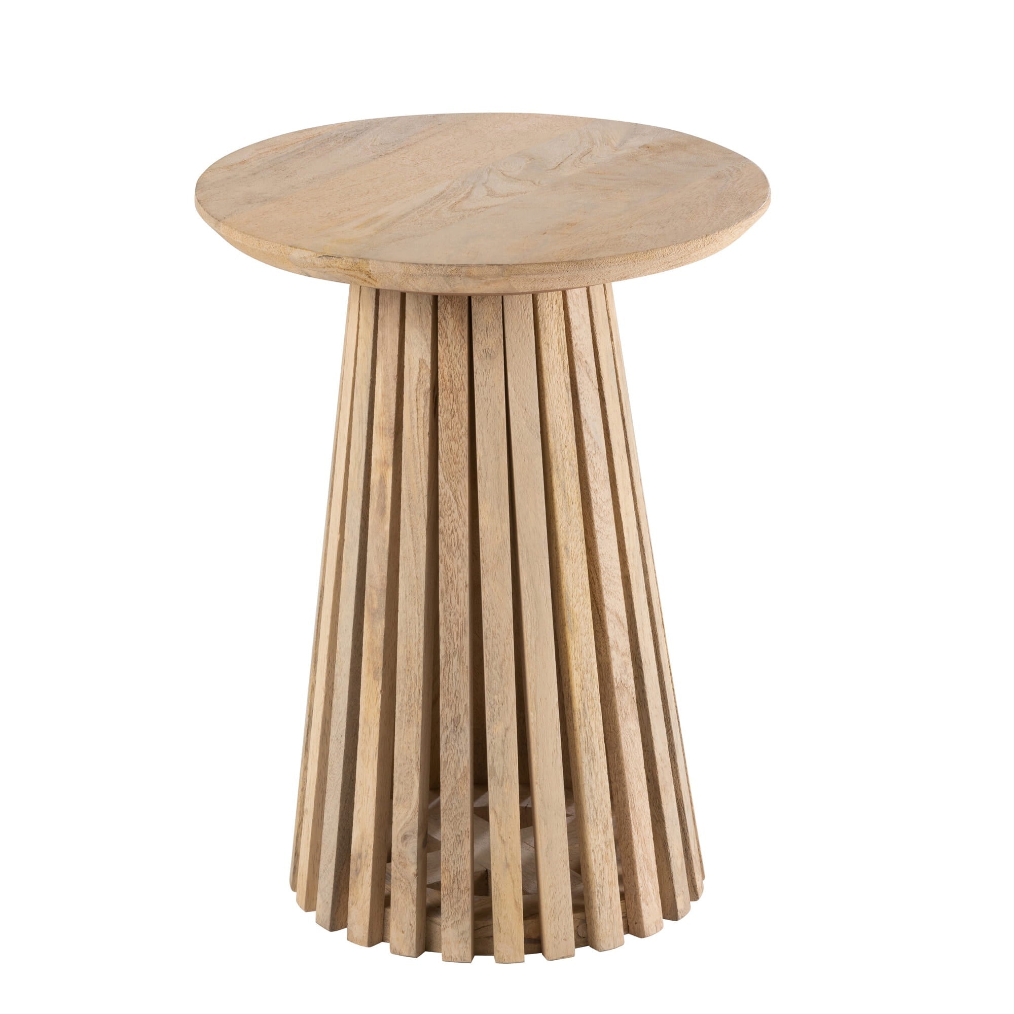 Stolik pomocniczy Vincent naturalny ø40x52 cm J - LINE