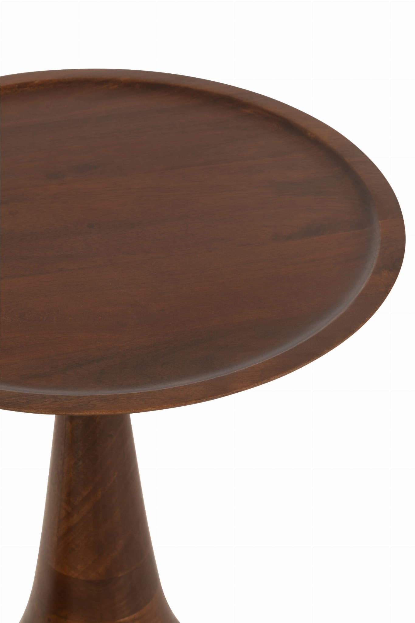 Stoliki pomocnicze Paro 2 szt ø51x59 ø45x38 cm drewno J - LINE
