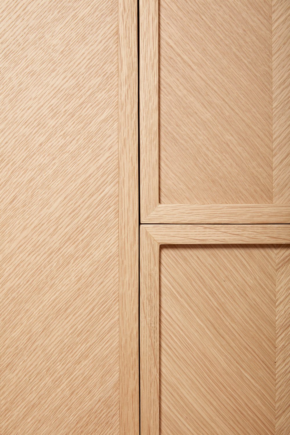 Szafa Herringbone jodełka dębowa 100x180 cm Hübsch