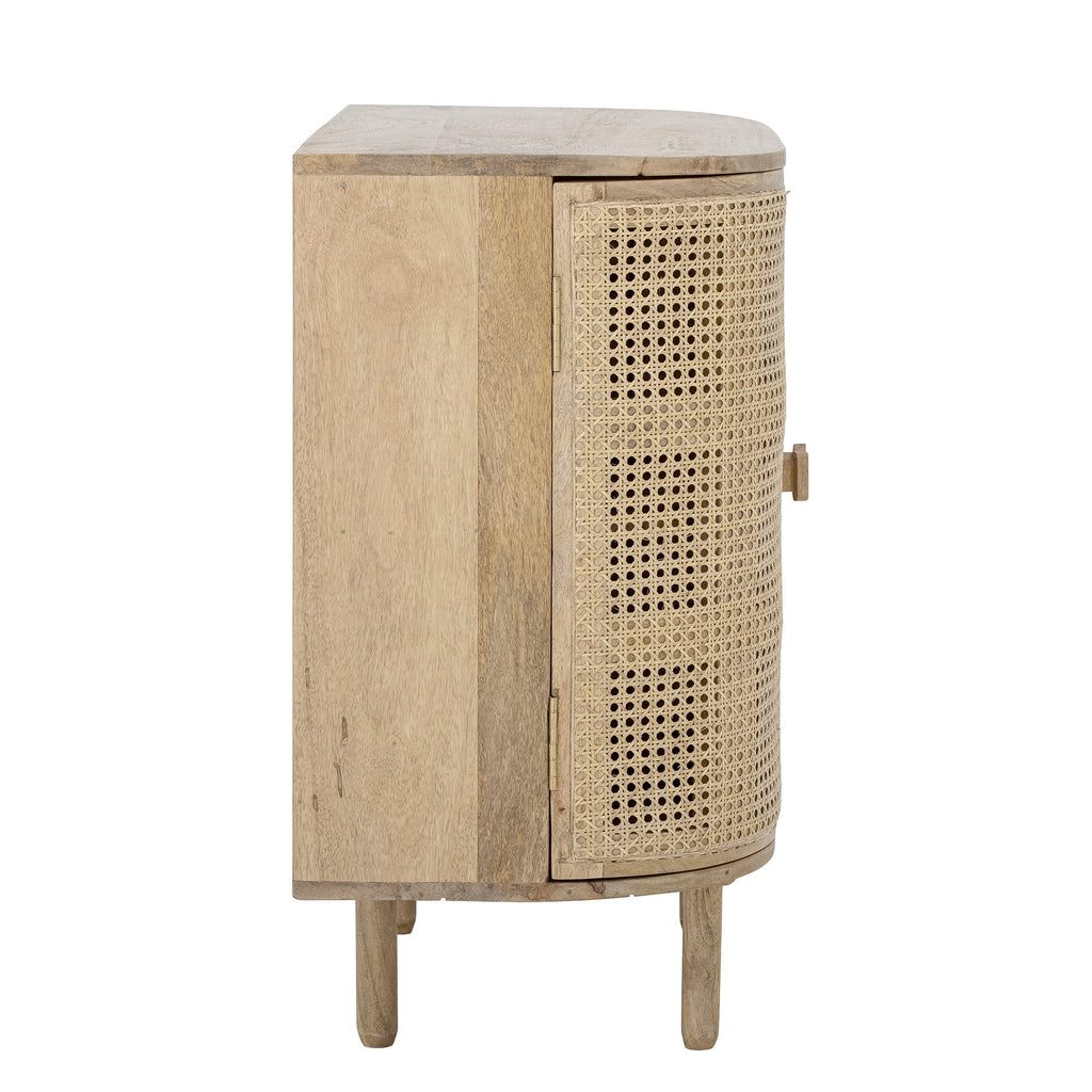 Szafka Bandol plecionka drewno mango 80xH75x40 cm Bloomingville