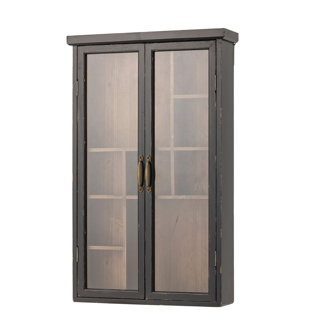 Szafka Hazem czarna vintage 80x50x14 cm Bloomingville