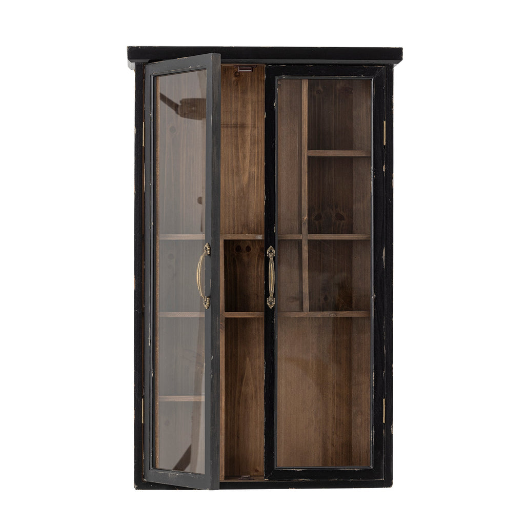 Szafka Hazem czarna vintage 80x50x14 cm Bloomingville