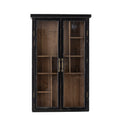Szafka Hazem czarna vintage 80x50x14 cm Bloomingville