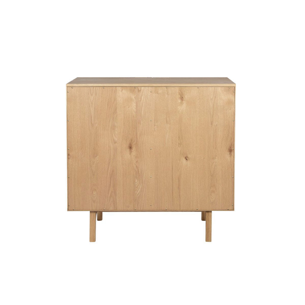 Szafka Magic wysoka 2 - drzwiowa z naturalnego dębu 100x100x45 cm Zago