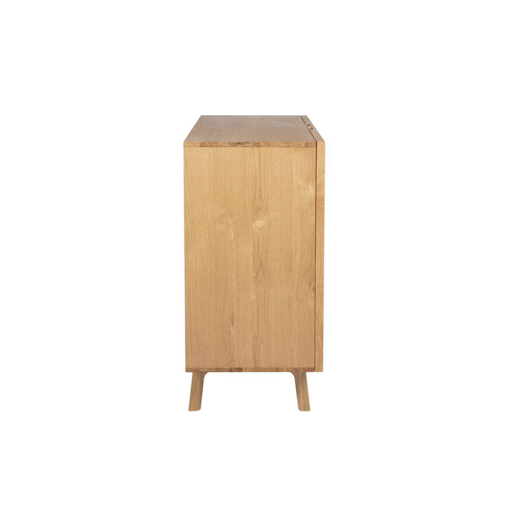 Szafka Magic wysoka 2 - drzwiowa z naturalnego dębu 100x100x45 cm Zago