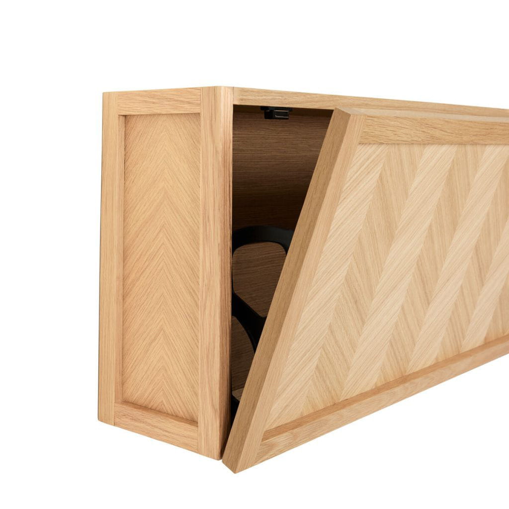 Szafka na buty Herringbone 100x25x40cm Hübsch