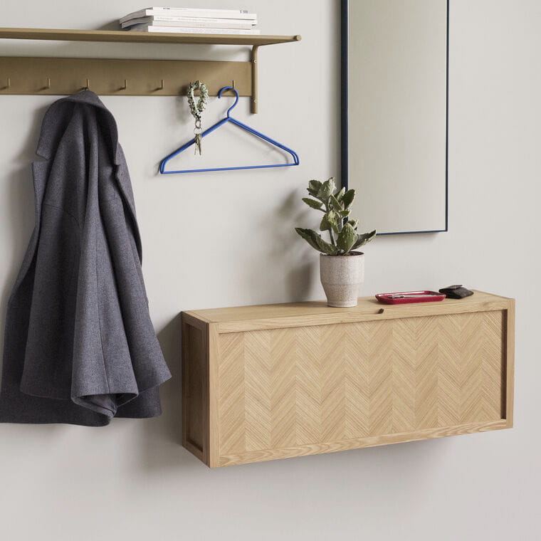 Szafka na buty Herringbone 100x25x40cm Hübsch