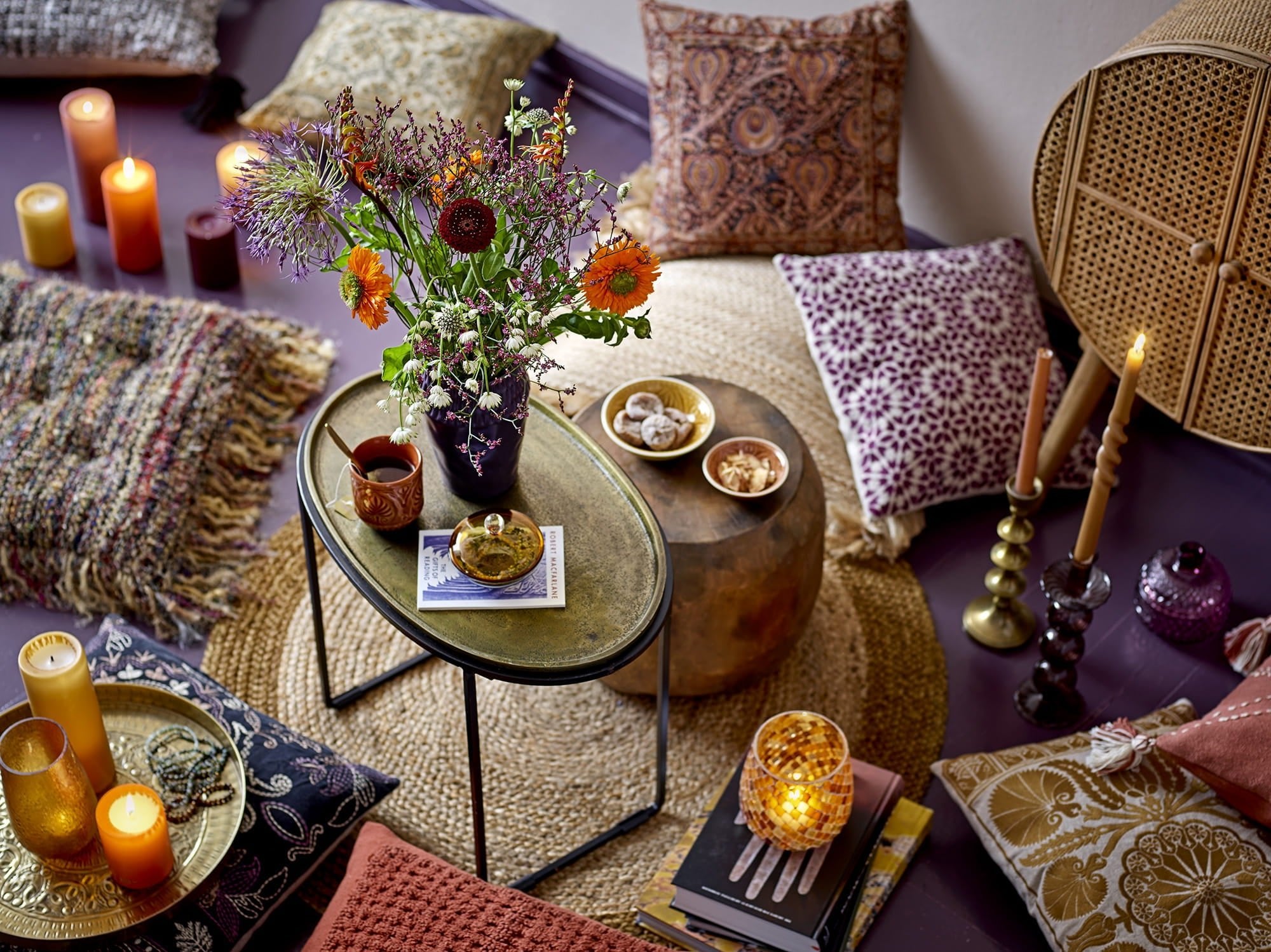 Szafka Otto naturalny Rattan Bloomingville