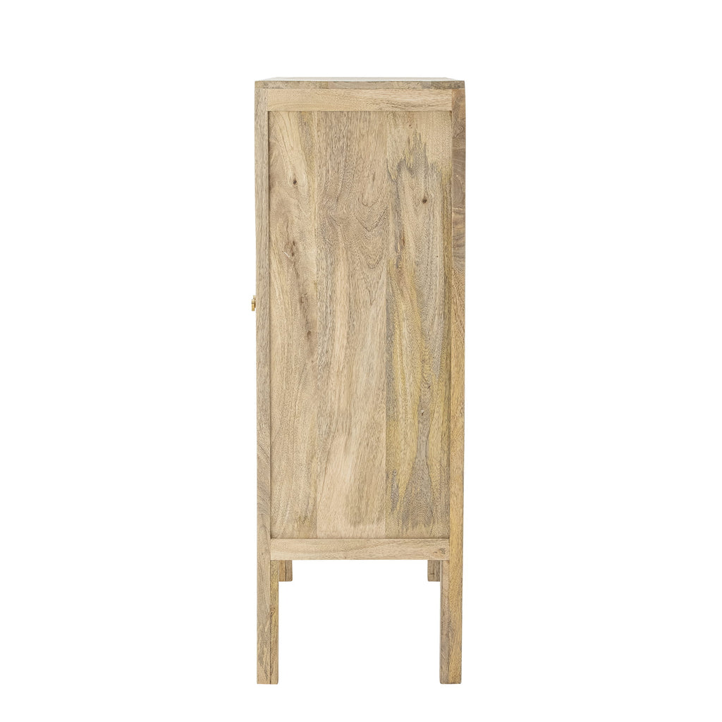 Szafka Paulo plecionka 75xH105x30 cm Bloomingville