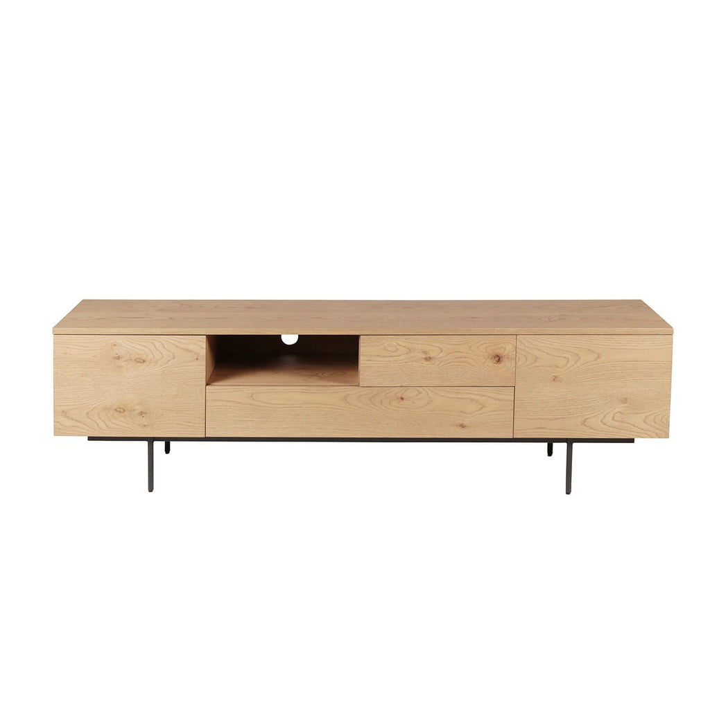 Szafka rtv Allure 200 cm fornir dębowy Zago