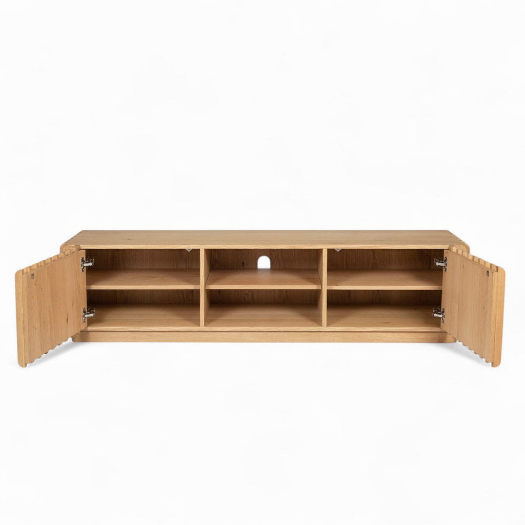 Szafka rtv ELEGANT 2 - drzwiowa dębowa 180 cm Zago