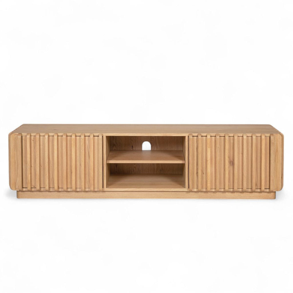 Szafka rtv ELEGANT 2 - drzwiowa dębowa 180 cm Zago