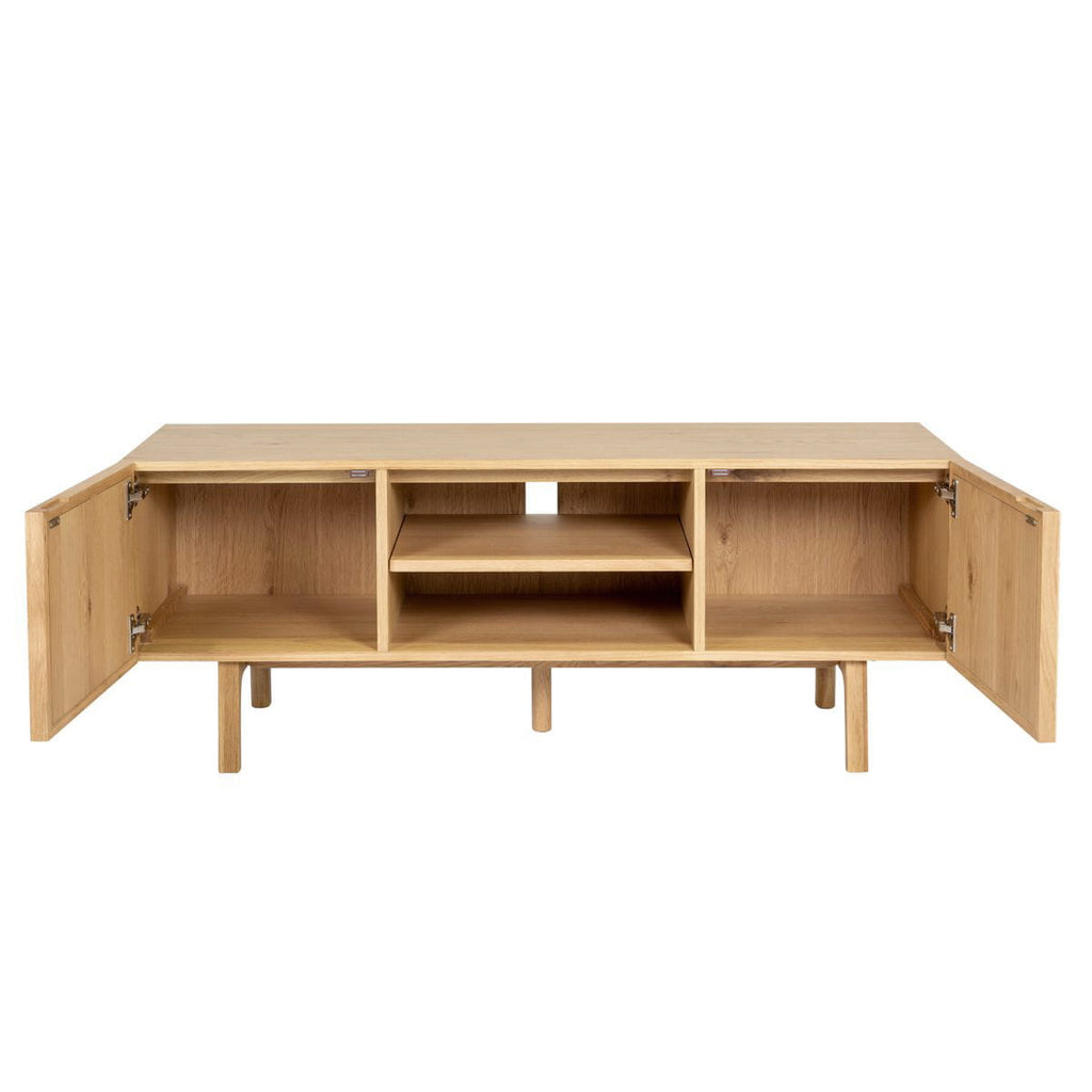 Szafka rtv Magic 140 cm z naturalnego dębu Zago