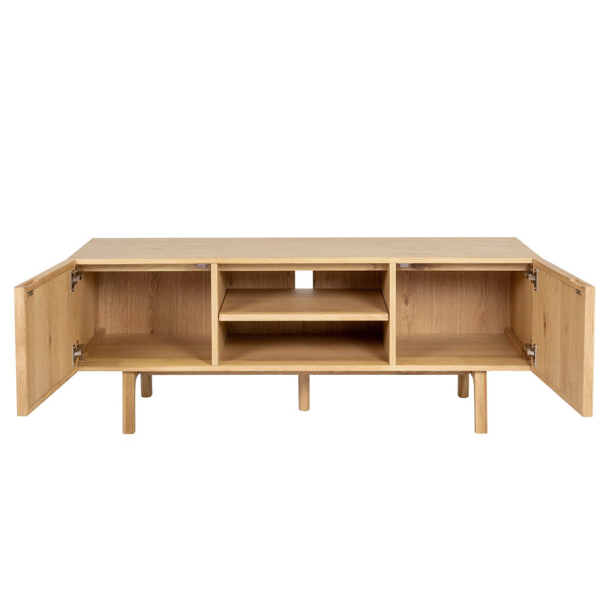 Szafka rtv Magic 140 cm z naturalnego dębu Zago