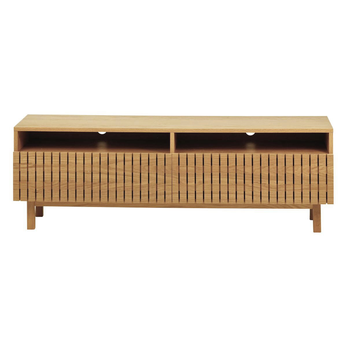 Szafka rtv Prima 150x40x50 cm z naturalnego dębu Zago