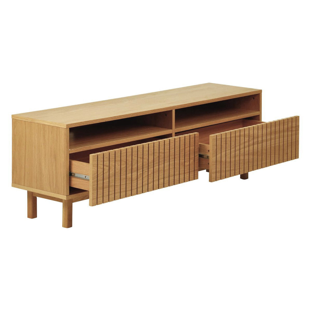 Szafka rtv Prima 150x40x50 cm z naturalnego dębu Zago