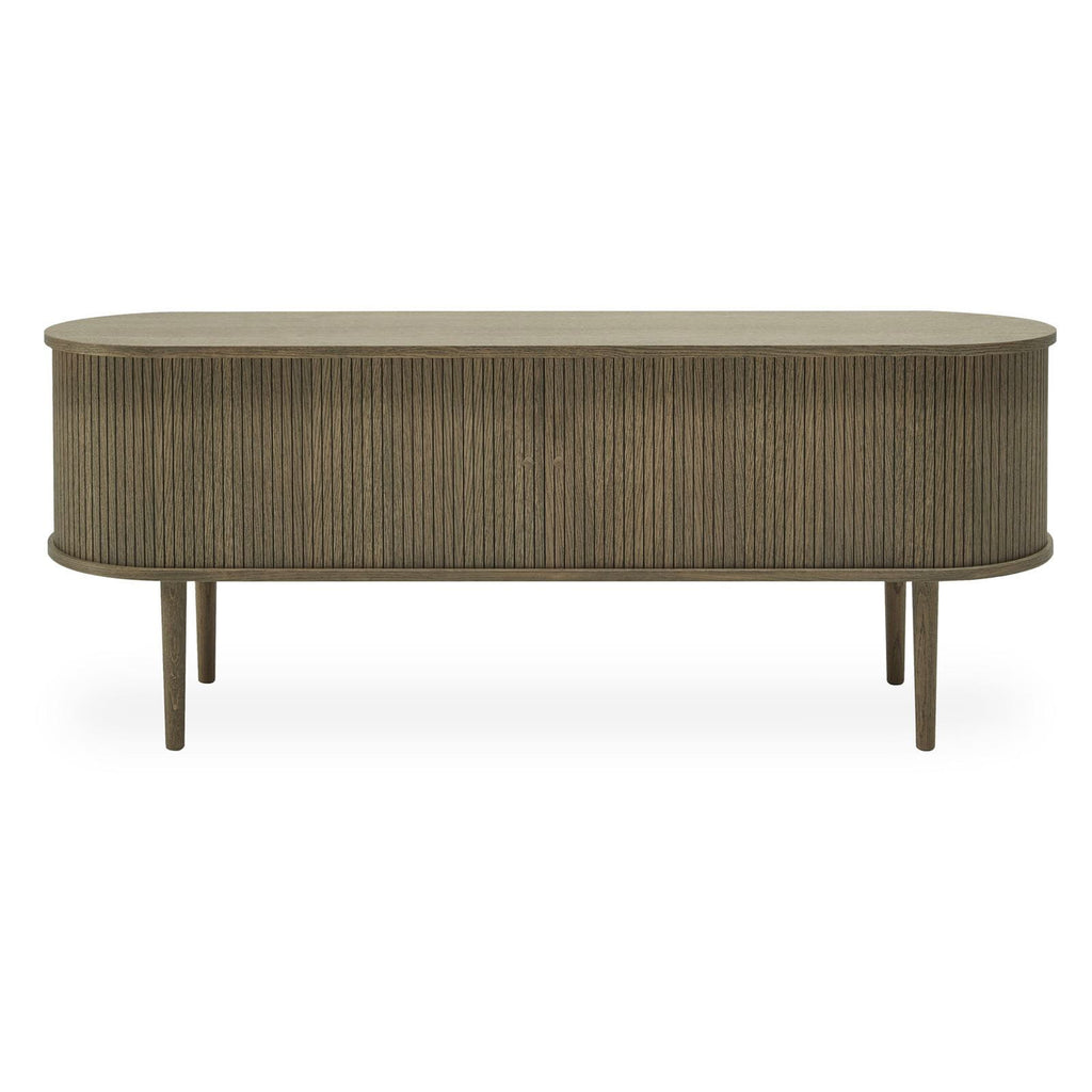 Szafka RTV PURE 138 × 40 × 55 cm – dymiony dąb