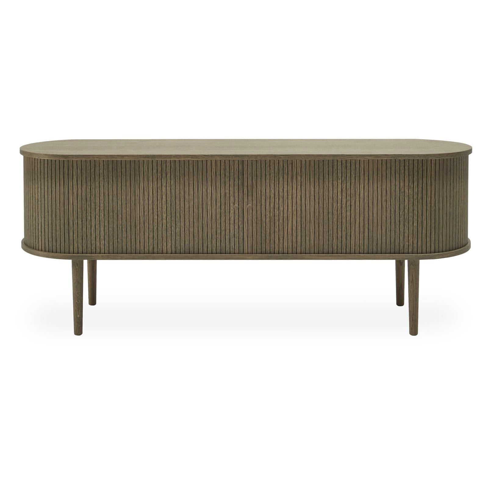 Szafka RTV PURE 138 × 40 × 55 cm – dymiony dąb