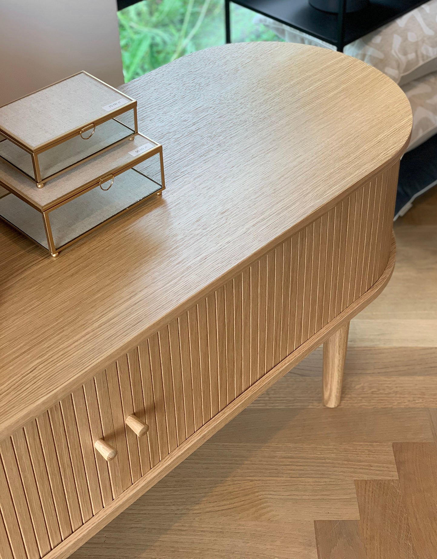 Szafka rtv Pure naturalny dąb 138x40x55 cm THE HOMECEPT