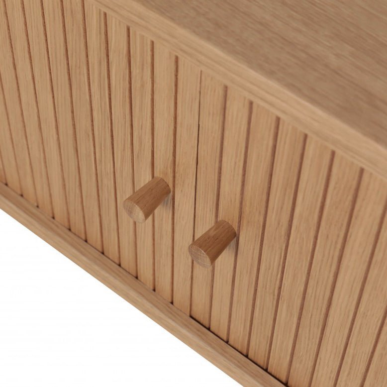 Szafka rtv Pure naturalny dąb 138x40x55 cm THE HOMECEPT