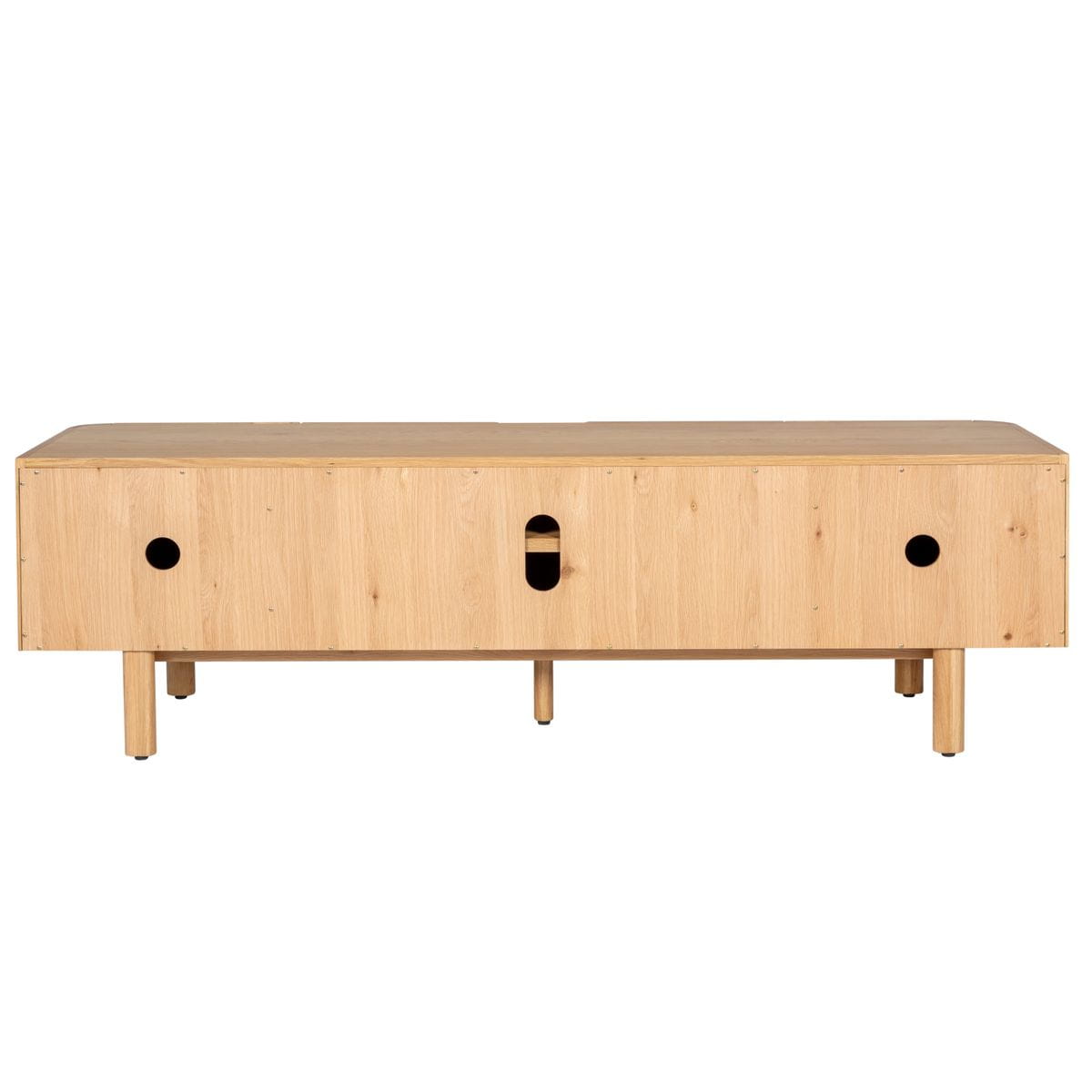 Szafka rtv SIROCCO 180 cm z naturalnego dębu Zago